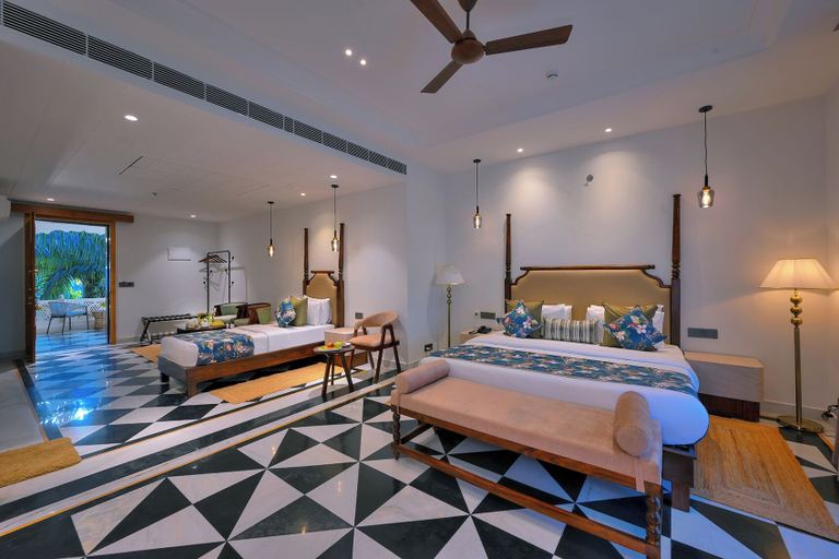 Bedroom 2, Ranthambore Bagh Palace, Sawai Madhopur