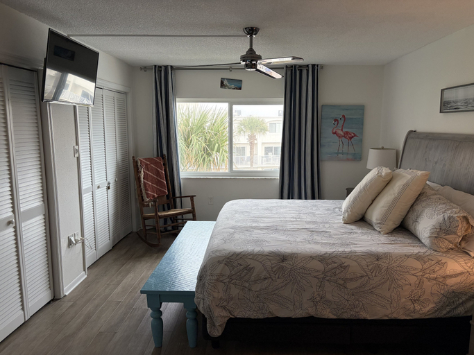 Bedroom 3, Ocean View 2 Bed, 2 Bath, Steps to the Beach - Spanish Trace 240, Saint Johns
