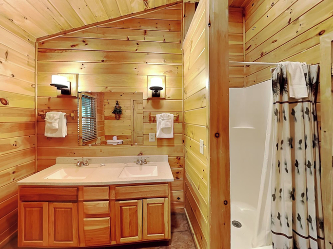 Bathroom 4, Peyton's Hideaway by Jackson Mountain Rentals, Sevier