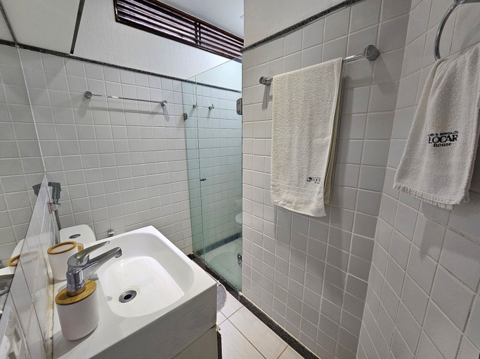 Bathroom 4, Flat Luxo Térreo Nannai Residence, Ipojuca