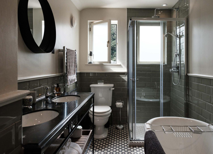 Bathroom 5, The Grandtully Hotel, Perthshire and Kinross