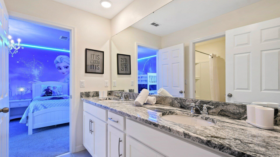 Bathroom 3, Disney Getaway: Pool, Spa & Lake Views, Osceola