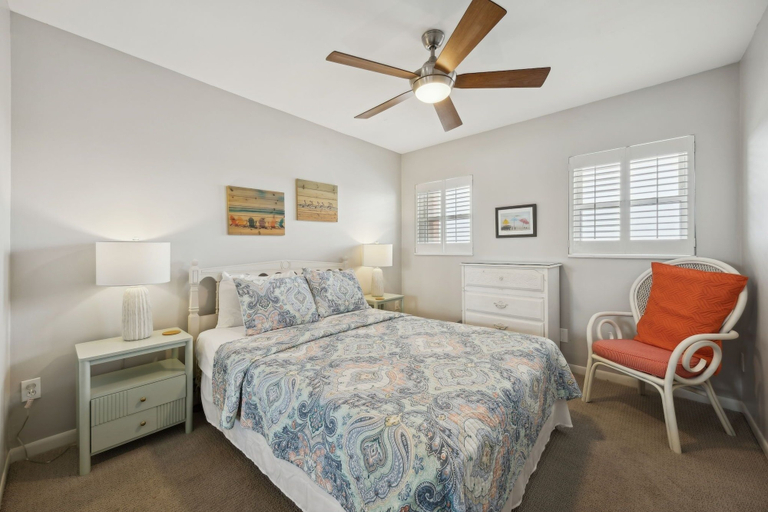 Bedroom 3, Beach Cottage Look Condo, Ocean View from Spacious Balcony by RedAwning, Nassau