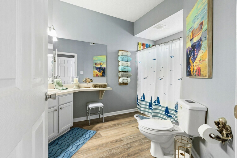 Bathroom 4, Hook, Wine, & Linger 2 Bedroom Condo by RedAwning, Okaloosa