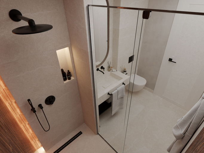 Bathroom 5, Hotel Casa del Mare Barchetta