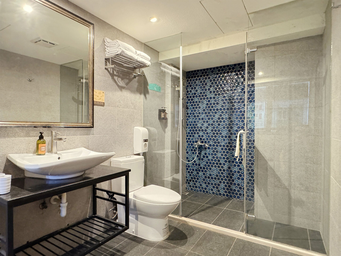 Bathroom 4, Roaders Hotel Tainan ChengDa, Tainan
