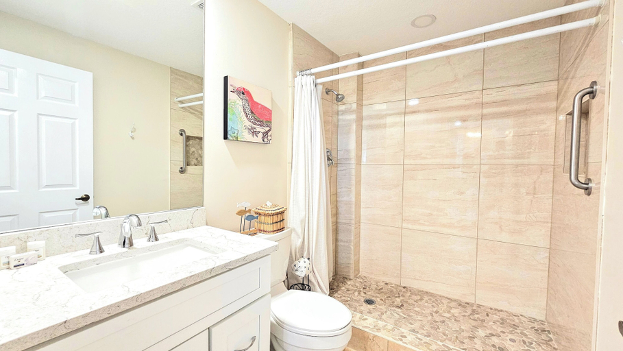 Bathroom 4, Blue Horizon at Surf Club - Ocean Views 3rd Floor Corner Wraparound Balcony!, Flagler