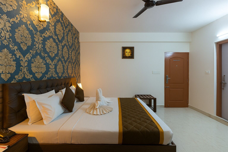 Bedroom 3, Sai Bliss International, Manyata Tech Park, Bangalore