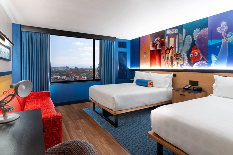 Bedroom 3, Pixar Place Hotel, Orange