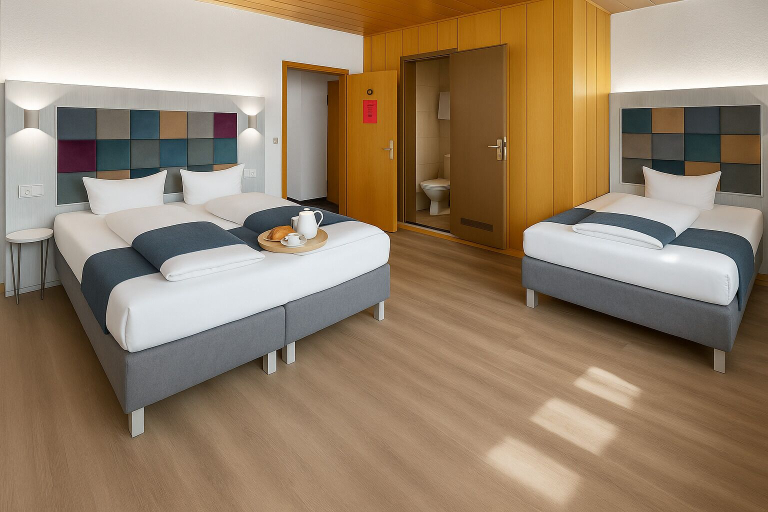 Bedroom 2, Hotel Daucher, Nürnberg