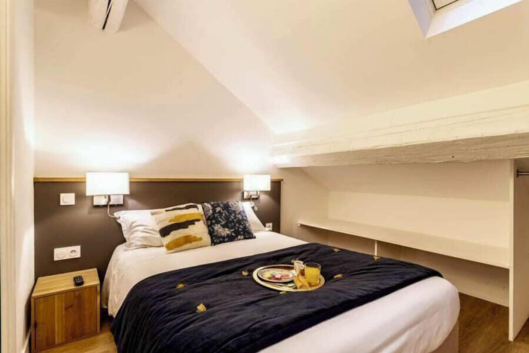 Bedroom 3, Hôtel Tête d'Or, Rhône