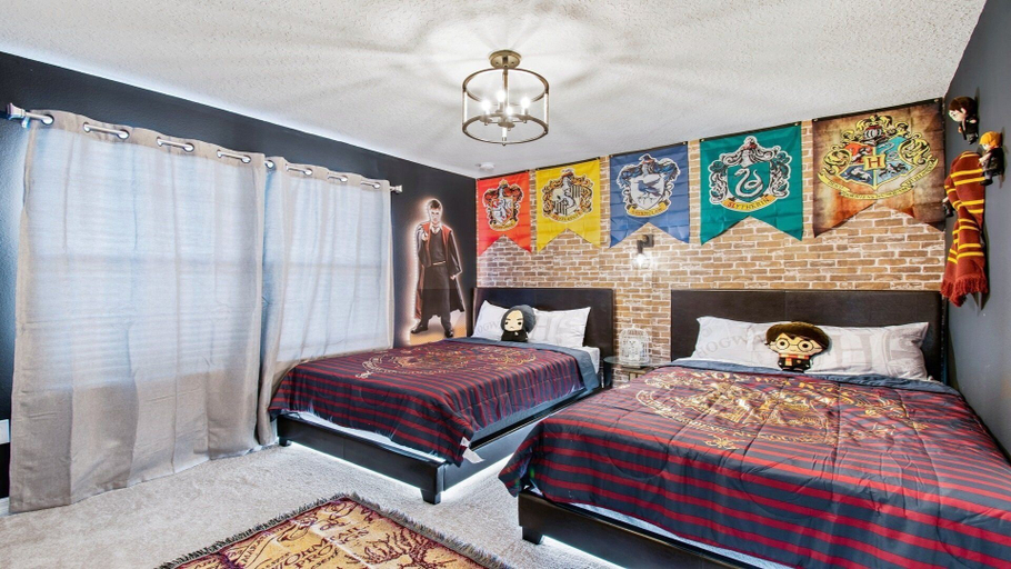 Bedroom 3, Windsor Island 5br Villa W/private Pool Spa Disney, Polk