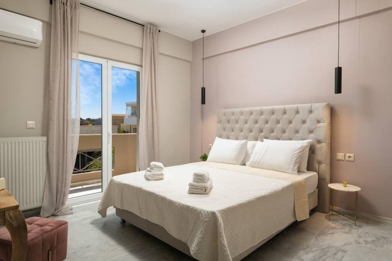 Bedroom 1, Procris Villas Breathtaking Sea View, Crete