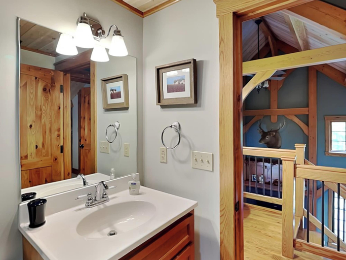 Bathroom 5, A Winter View by Taylor Made Deep Creek, Garrett