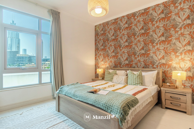 Room 4, Manzil - Spacious 3B Villa w/ Burj & Fountain View, Dubai