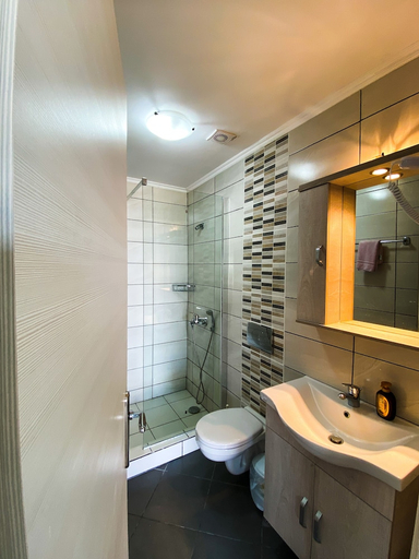 Bathroom 3, ANDROMACHES APARTMENTS, Ionian Islands