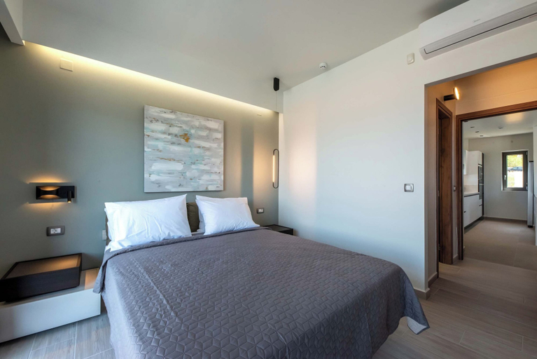 Bedroom 3, Seafront Villas, Crete