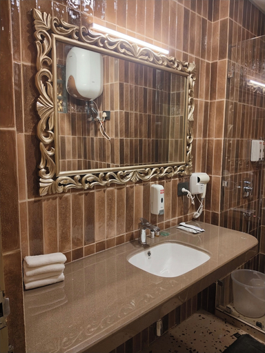 Bathroom 3, Ray of Maya Hotel, Agra
