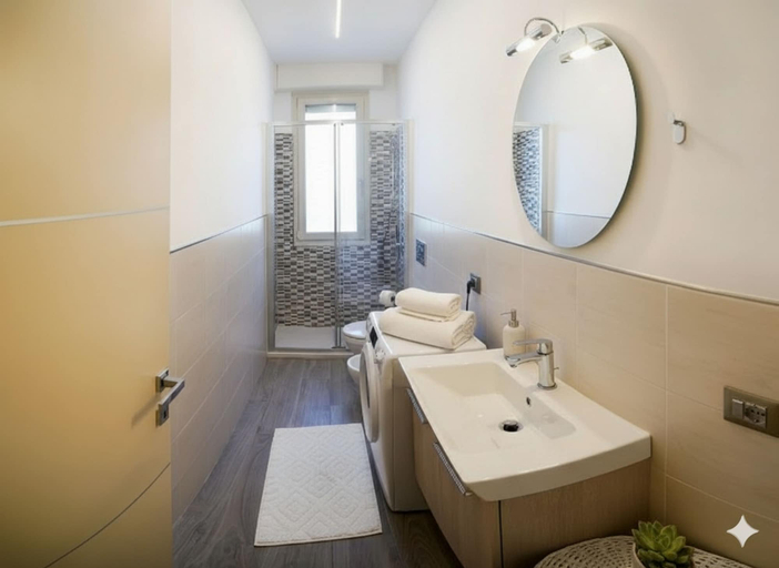 Bathroom 2, La Terrazza di Andrea, Imperia