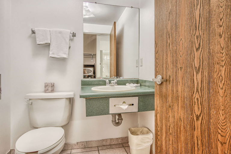 Bathroom 5, Motel 6 Windsor, ON, Essex