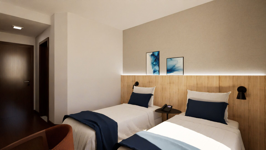 Bedroom 5, Matiz Barão Geraldo Express, Campinas