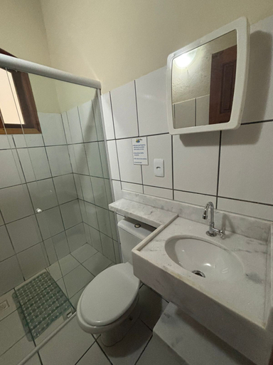 Bathroom 3, Flats e suítes nativa, Parati