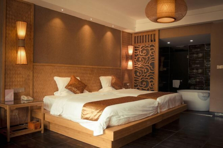 Bedroom 3, Tianfang Yuetan Hot Spring Resort, Sanming