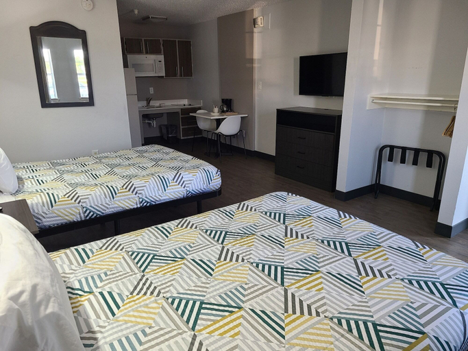 Bedroom 3, Studio 6 Dallas, TX - North - Richardson, Dallas