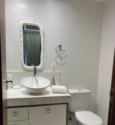 Bathroom 4, Excepcional Nautilus Home Clube com Vista Mar, Penha