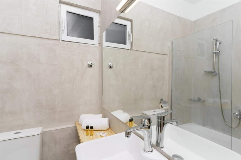 Bathroom 4, Calamos Beach Hotel by Anayia All Inclusive Resorts, Attica