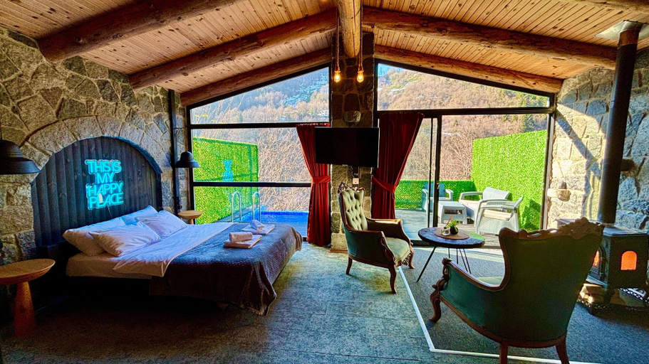 Bedroom 3, Bungalove Tatilkoyu, Çamlıhemşin