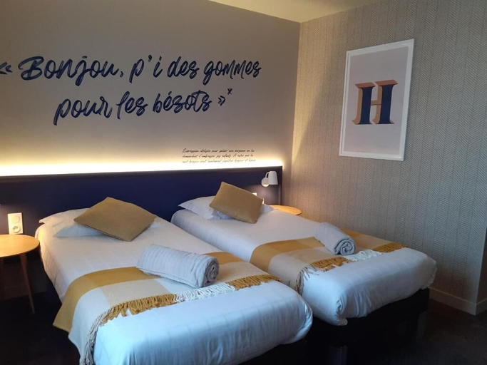 Bedroom 3, Antares & Spa Honfleur, Calvados
