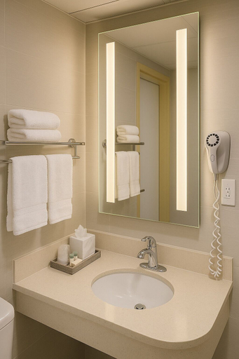 Bathroom 4, The Floral Park Motor Lodge, Nassau