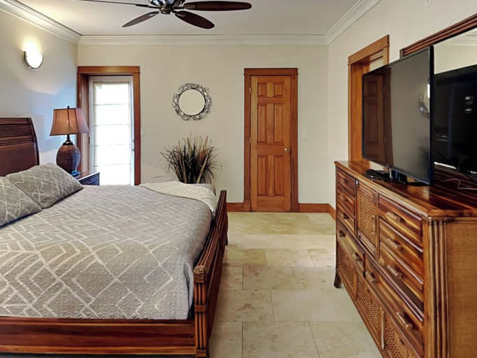 Bedroom, Sunset On The Seawall #1 by Ryson Vacation Rentals, Galveston