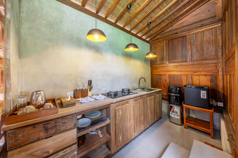 Kitchen 5, Saughina Ubud Tranquil Ubud Villa with Private Infinity Pool and Jungle Views, Gianyar