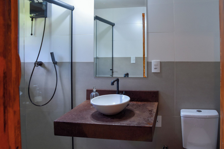 Bathroom 4, Pousada Estação Andorinhas, Lima Duarte