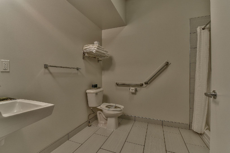 Bathroom, The View Hotel, Bulkley-Nechako