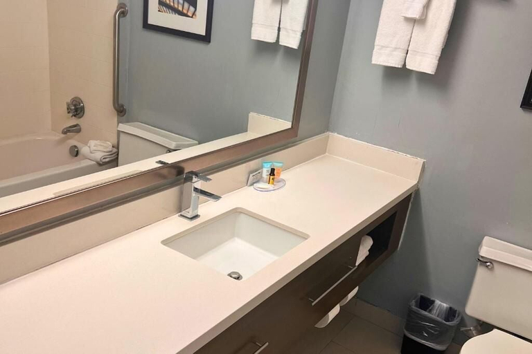 Bathroom 4, enVision Hotel & Conference Center Mansfield-Foxboro, Bristol