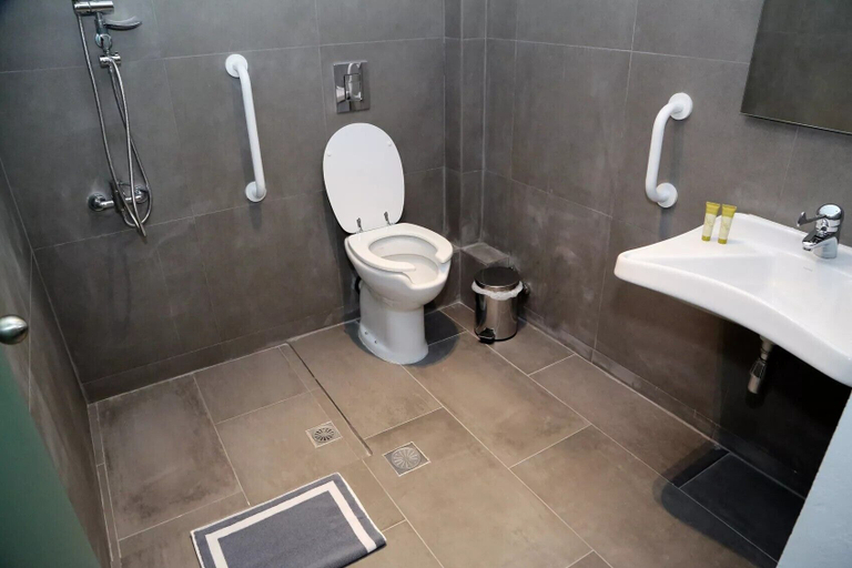 Bathroom 3, Megara Hotel, Attica