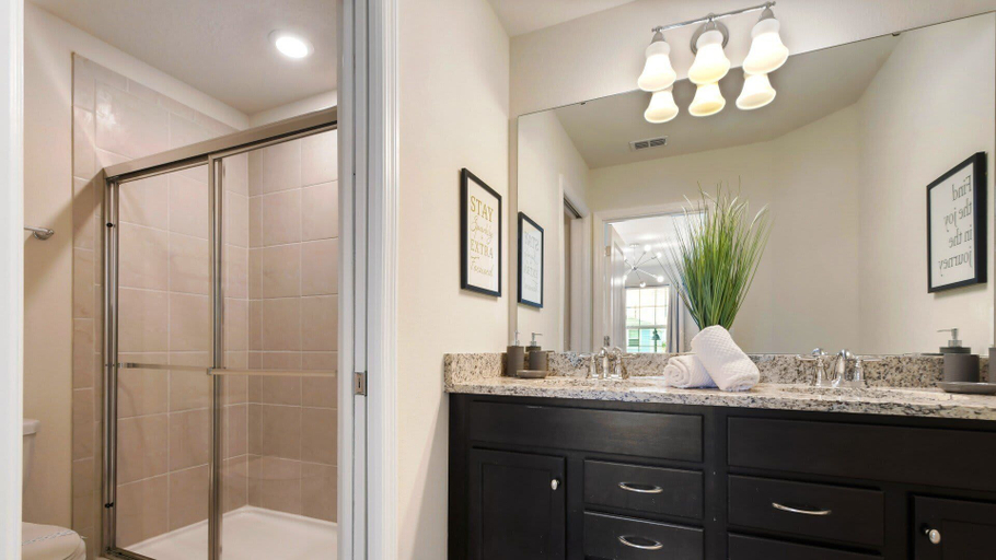 Bathroom 4, Luxury Home w/ Pool, Game Room, Near Disney, Polk