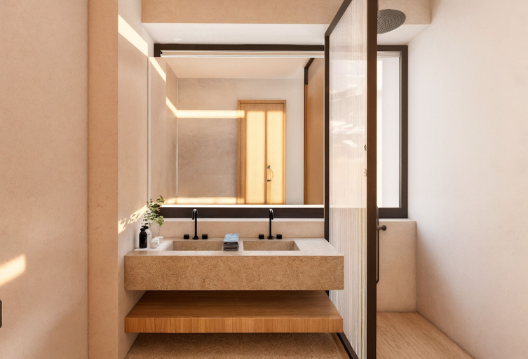 Bathroom 4, Kleopatra Hotel, Peloponnese