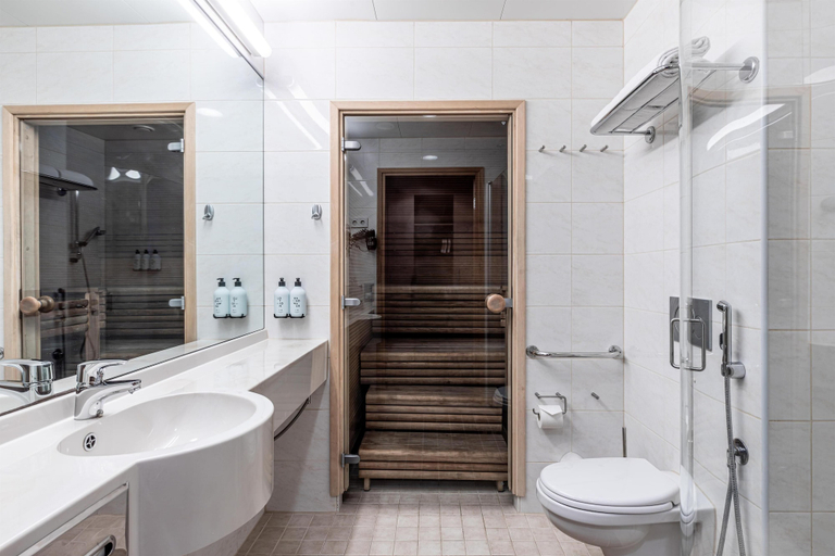 Bathroom 5, Scandic Oulu City, Northern Ostrobothnia