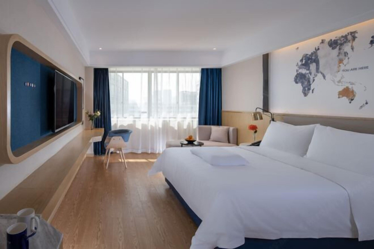 Bedroom 3, Kyriad Marvelous Hotel (Shenzhen Longhua Guanlan Zhucun Subway Station), Shenzhen