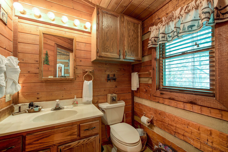 Bathroom 4, Rustic Charm by Jackson Mountain Rentals, Sevier