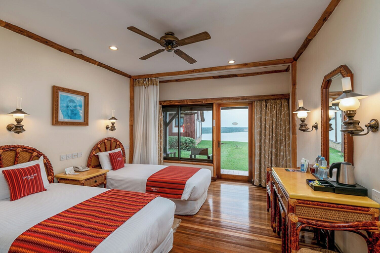Bedroom 3, Mweya Safari Lodge, Busongora