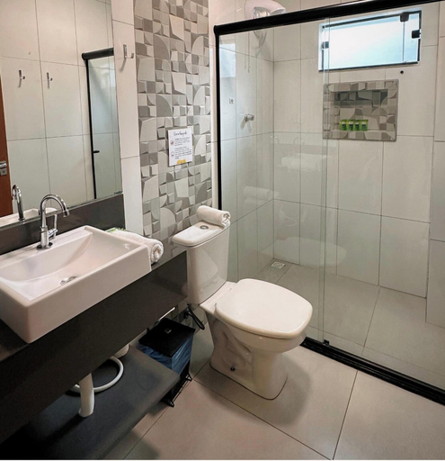 Bathroom 3, Pousada Villa Vantino, Penha