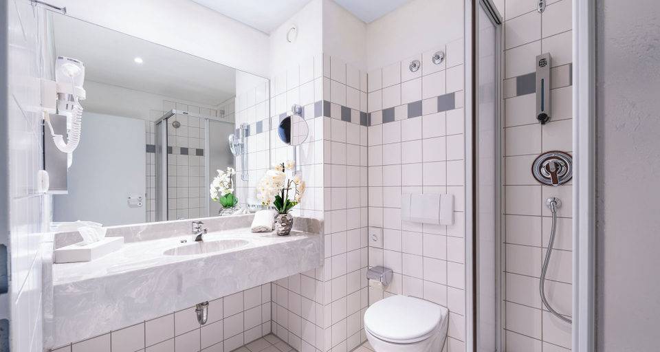 Bathroom 5, PLAZA INN Zwickau, Zwickau