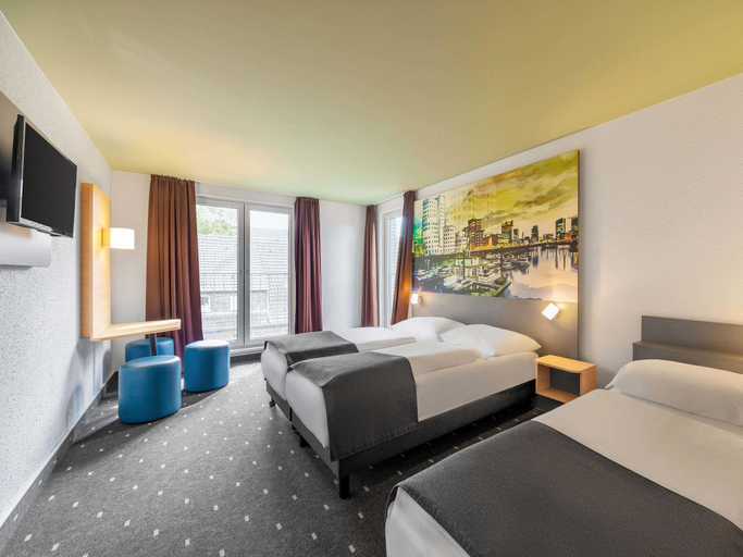 Bedroom 4, B&B Hotel Düsseldorf City-Süd, Düsseldorf