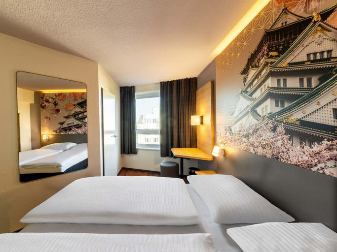 Bedroom 5, B&B Hotel Düsseldorf-Hbf, Düsseldorf