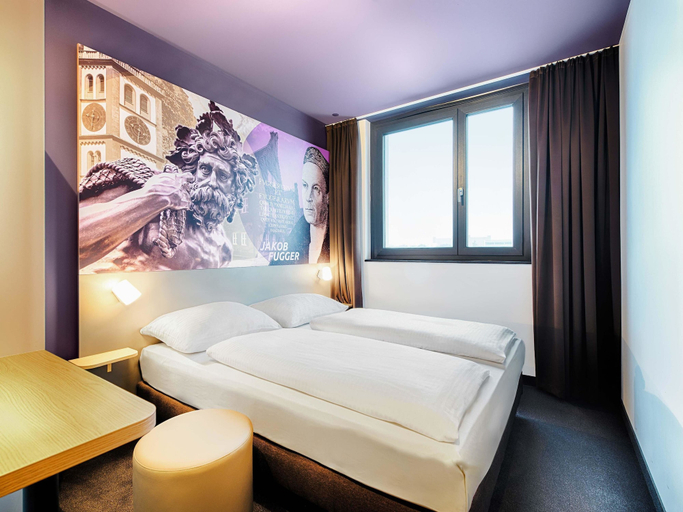 Bedroom 3, B&B Hotel Augsburg-West, Augsburg
